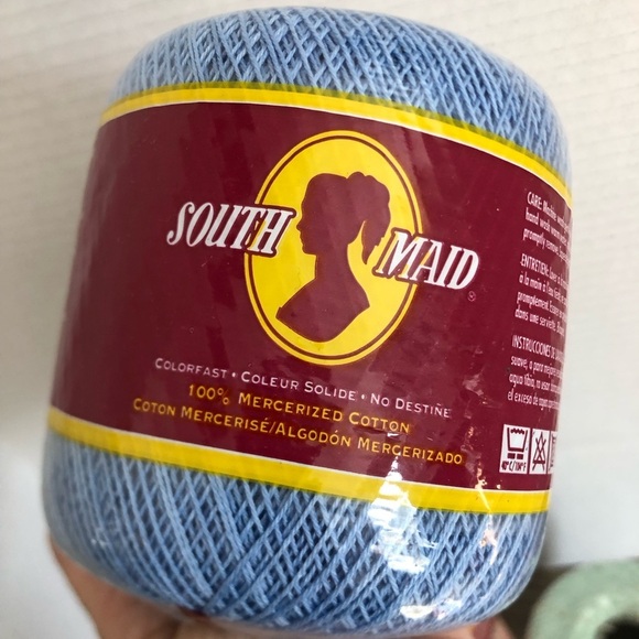 Vtg South Maid Mercerised Cotton Yarn - Picture 8 of 15